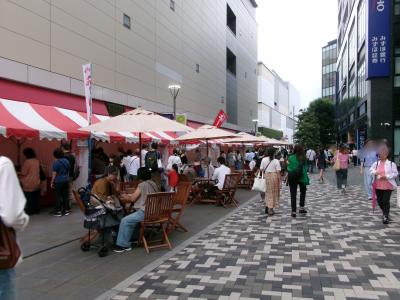 出店しているお店の様子
