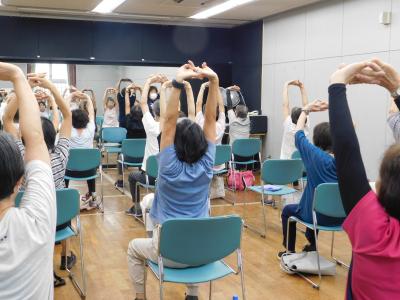 ロコモ体操教室の様子