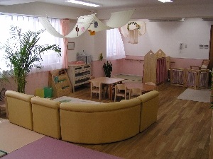 ひまわり保育園の一時保育室の写真