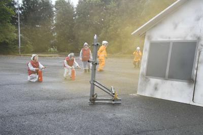 初期消火の写真