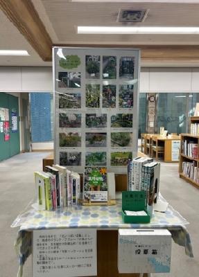 図書館展示の様子