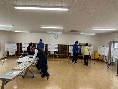 展示中の様子