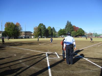 白熱した試合の様子