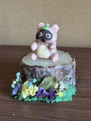 たぬきキャンドルの画像