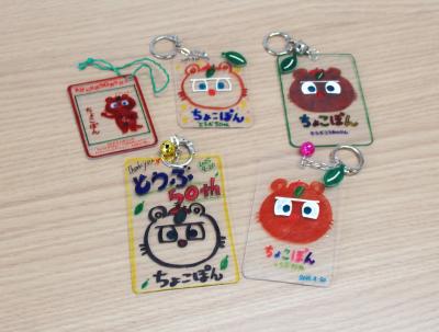 制作したプラ板