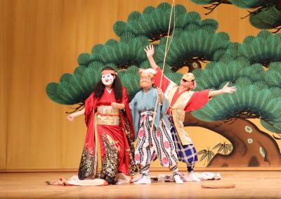 祭ばやし保存大会の様子