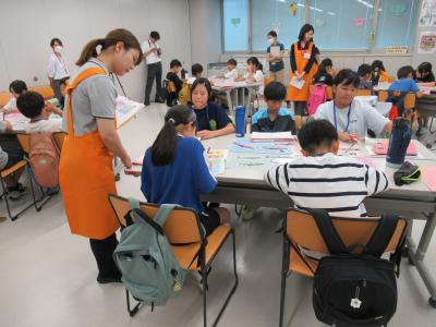 旬の魚の学びの様子