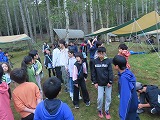 3日目の朝(起床した直後の様子)