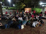 解散式の様子