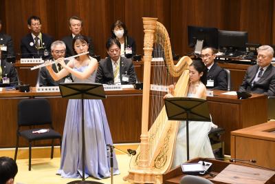 議場コンサートの写真