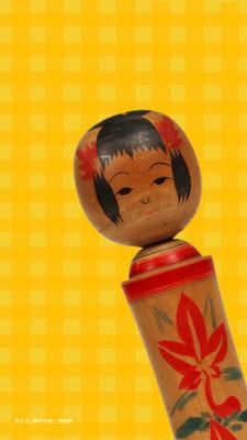 115番2.(鳴子系)黄色背景の画像