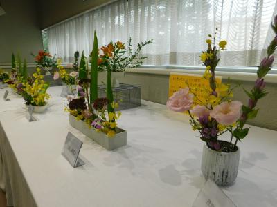 生け花の作品の写真