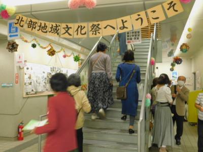 文化祭装飾の写真