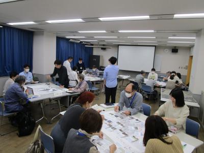 グループワークに取り組む様子