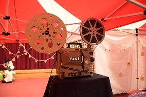 映写機の写真