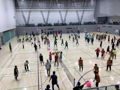 ふらばーるバレープレー中の画像