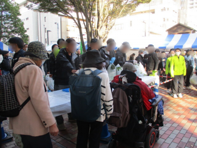 宝船の宝分け写真