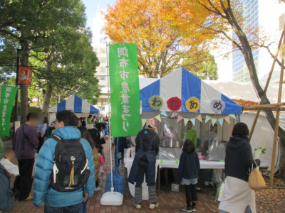 わたあめ販売ブースの様子