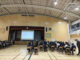 出前授業の様子