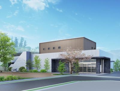 ガイダンス施設外観パース図