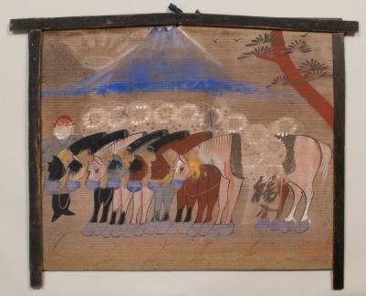 小絵馬・馬(埼玉県東松山市妙安寺上岡馬頭観音)の画像