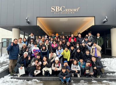 スキーツアーの様子