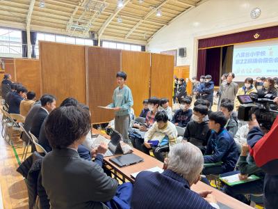 児童からの意見の写真