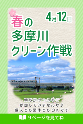クリーン作戦のチラシの画像