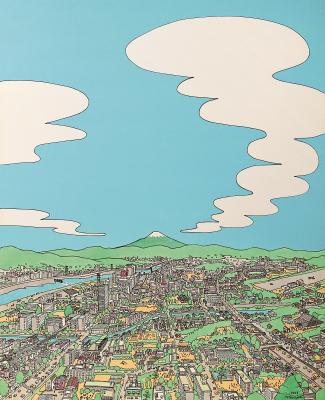 寄贈された「調布LOVE!」の画像