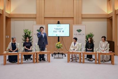巴山建設株式会社社長発表写真