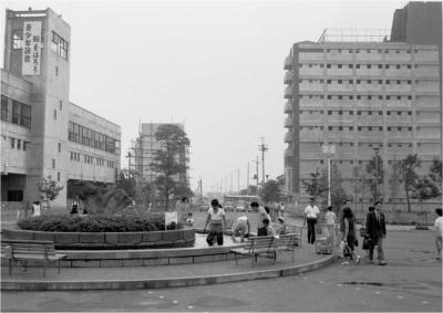 1967年の調布駅南口の写真