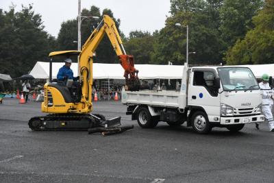 道路啓開の様子