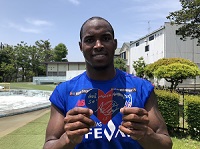 FC東京　アダイウトン選手の写真