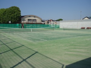大町テニスコートの写真