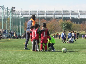 子どもサッカー体験教室写真