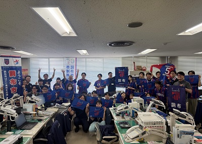 FC東京応援デーの様子