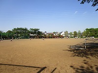 柴崎公園の広場の画像
