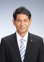 調布市議会議長　鮎川有祐の写真