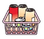 缶ゴミのイラスト